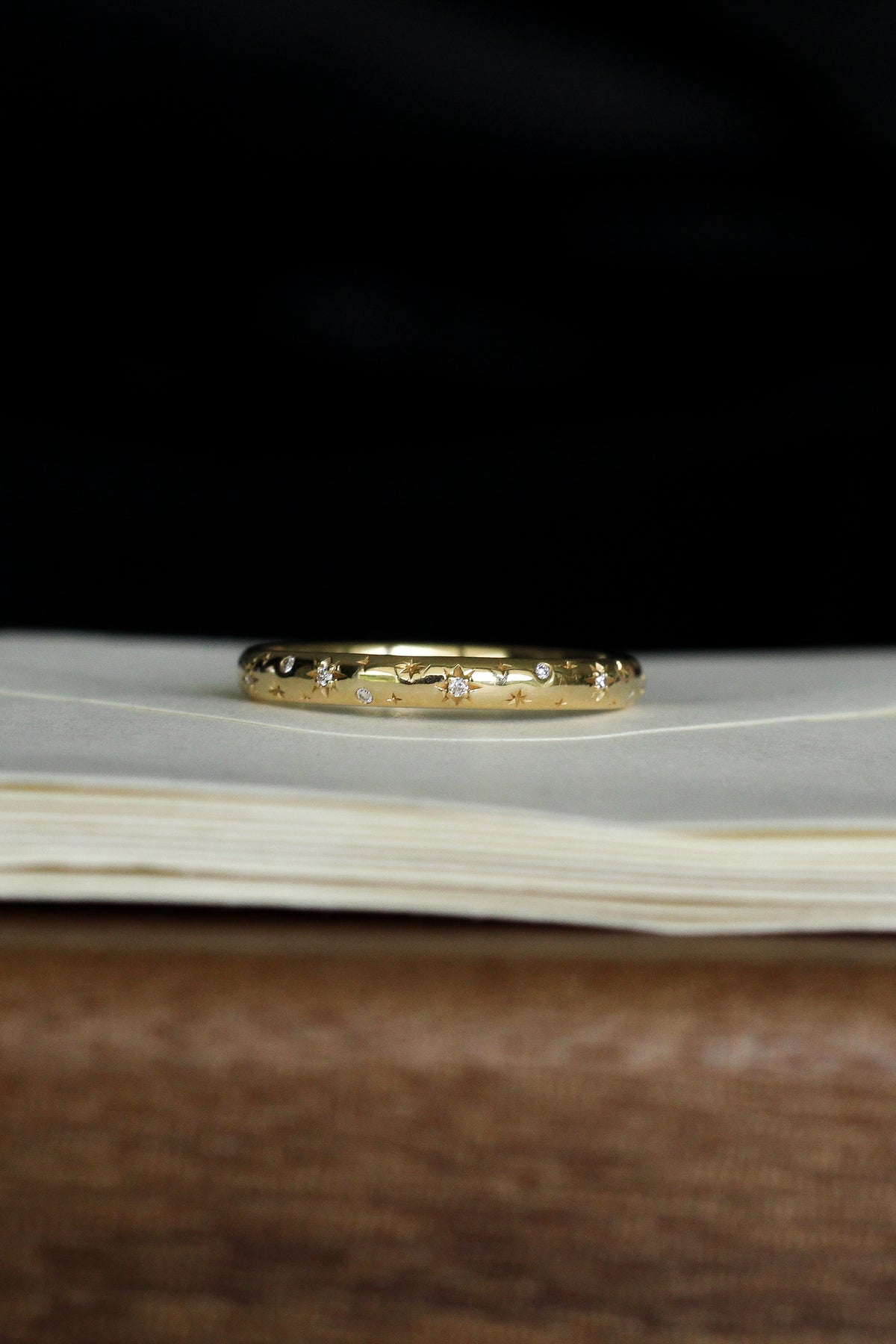 Night sky ring