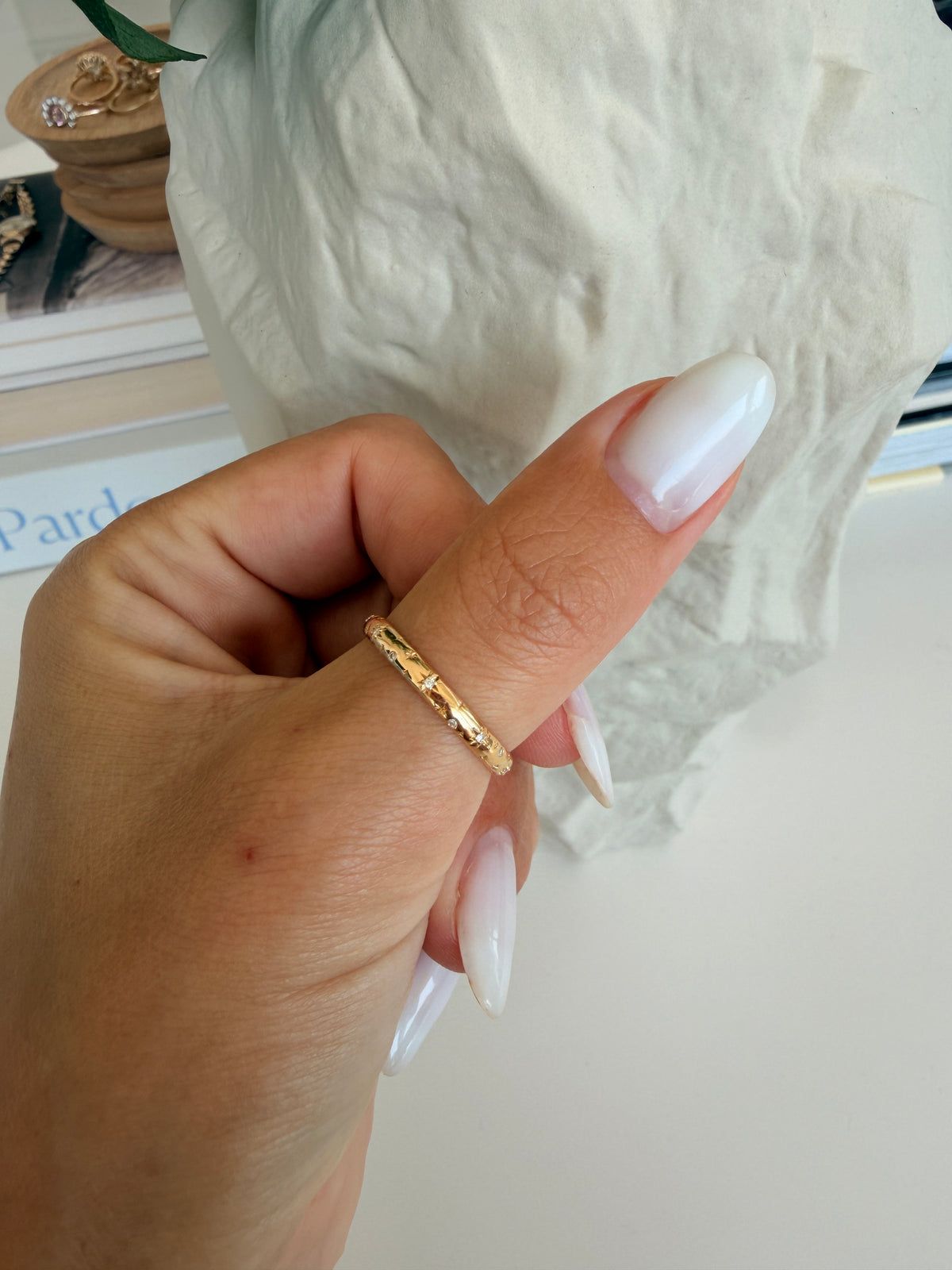 Night sky ring