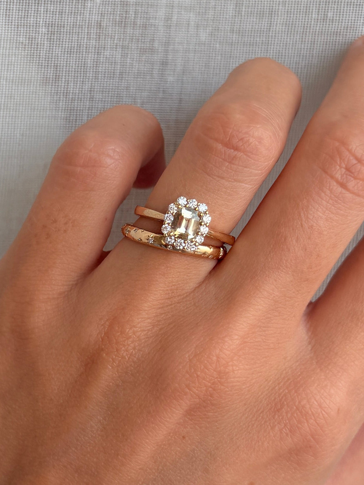 Night sky ring